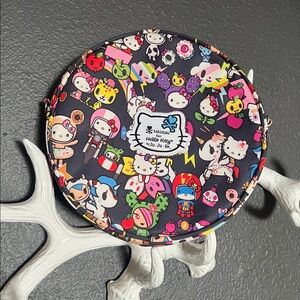 Tokidoki Hello Kitty jujube round purse bag